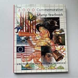 The U.S. Postal Service The 2000 Commemorative Stamp Yearbook Hardcover Book